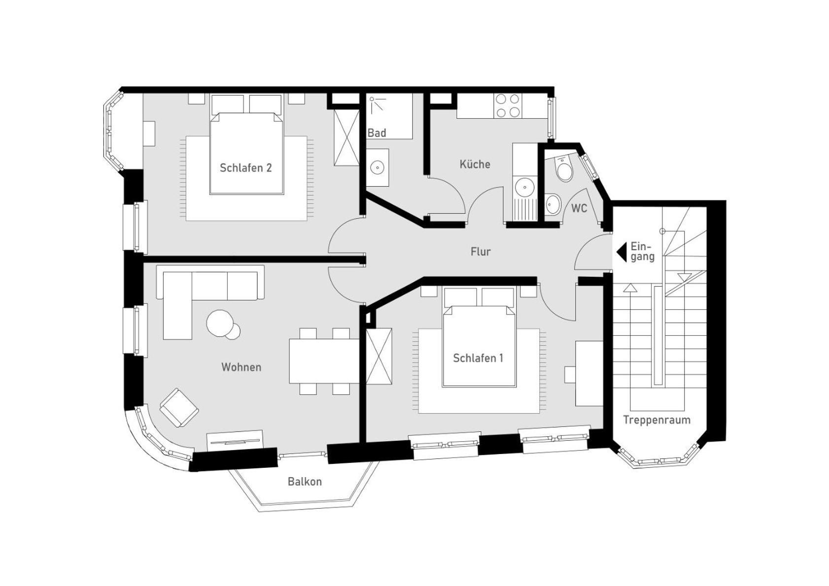 Domblick 2 I Balkon I Parkplatz I Naehe Veltins-Arena Apartment Gelsenkirchen Exterior photo